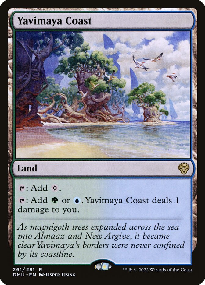 Yavimaya Coast (261) - Dominaria United (DMU)