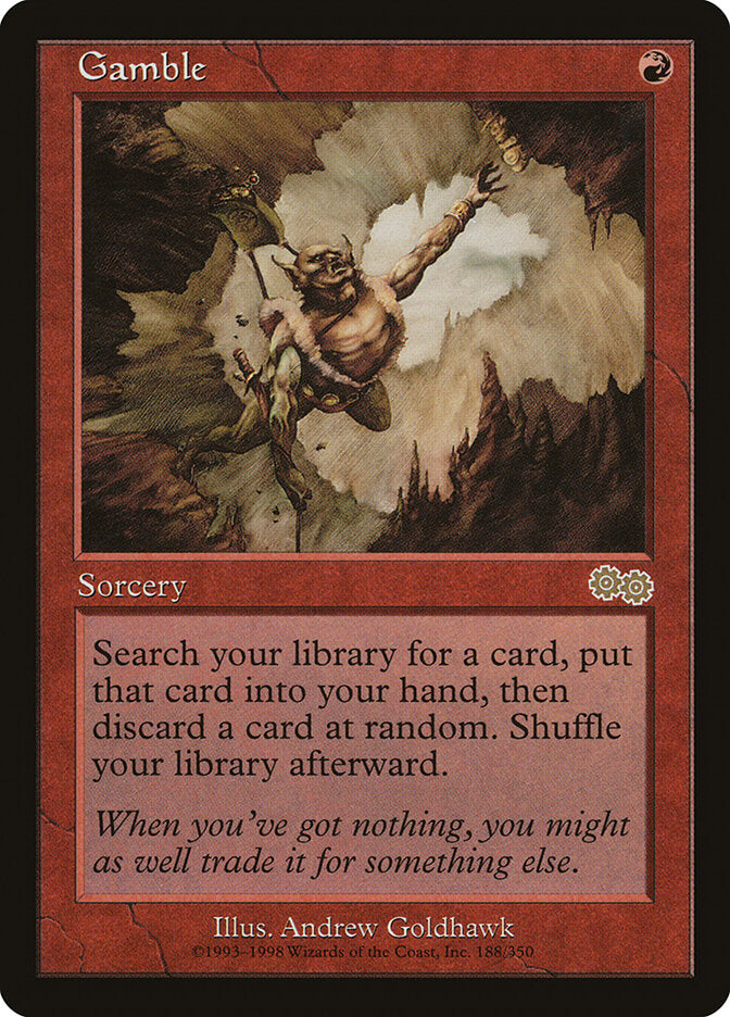 Gamble (188) - Urza's Saga (USG)