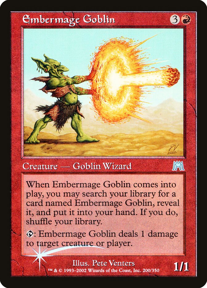 Embermage Goblin (200) - Onslaught (ONS)