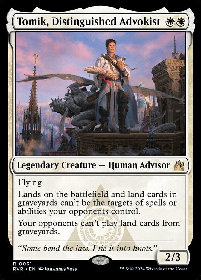 Tomik, Distinguished Advokist (31) - Ravnica Remastered (RVR)