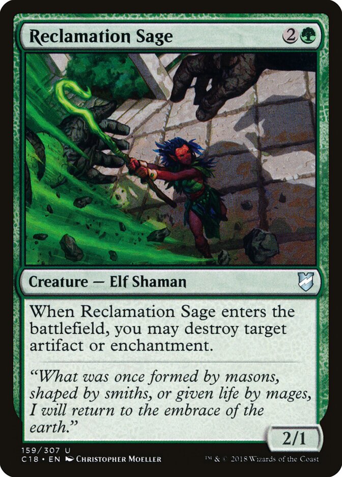 Reclamation Sage (159) - Commander 2018 (C18)