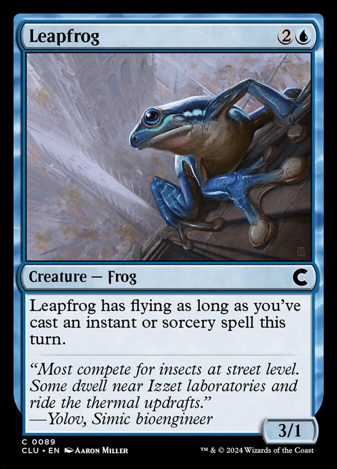 Leapfrog (89) - Ravnica: Clue Edition (CLU)