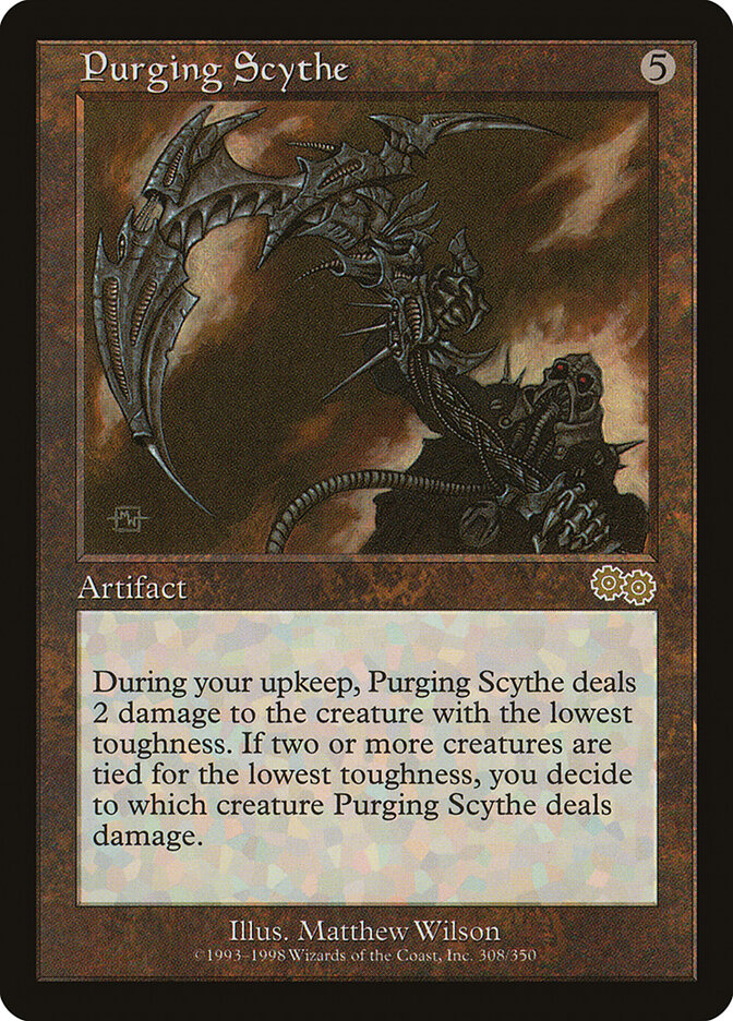 Purging Scythe (308) - Urza's Saga (USG)