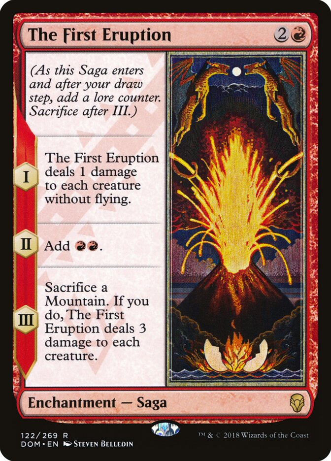 The First Eruption (122) - Dominaria (DOM)