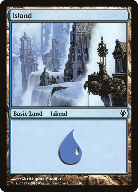 Island (38) - Duel Decks: Izzet vs. Golgari (DDJ)
