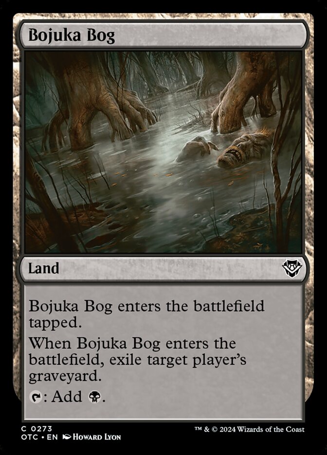 Bojuka Bog (273) - Outlaws of Thunder Junction Commander (OTC)
