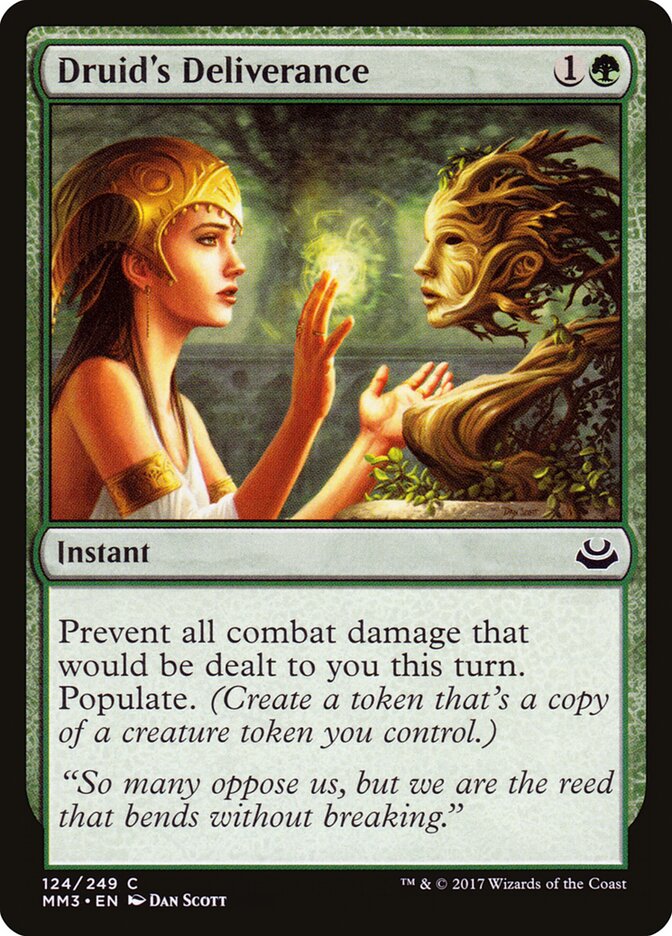 Druid's Deliverance (124) - Modern Masters 2017 (MM3)