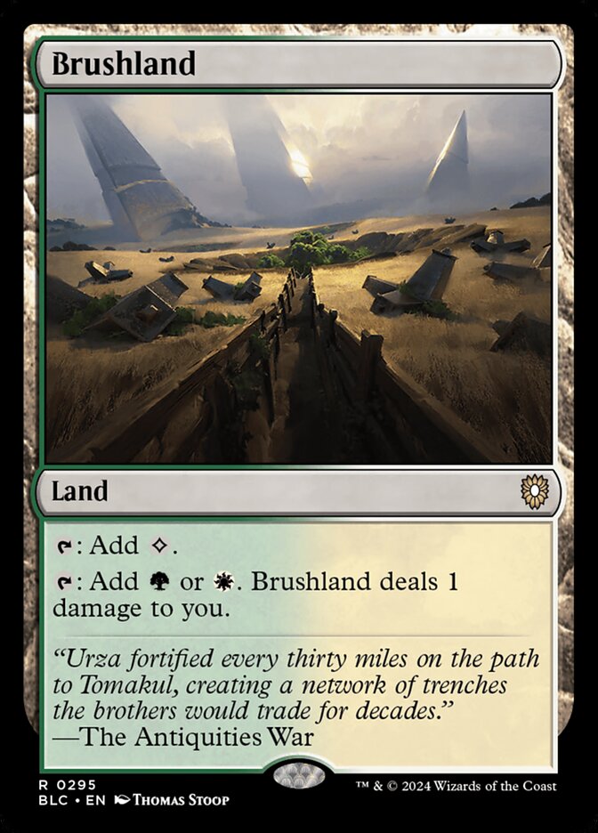 Brushland (295) - Bloomburrow Commander (BLC)