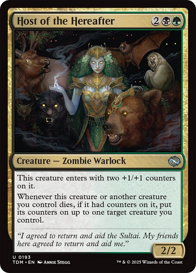 Host of the Hereafter (193) - [Foil] Tarkir: Dragonstorm (TDM)