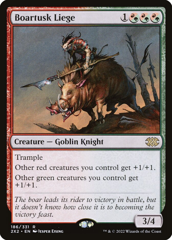Boartusk Liege (186) - Double Masters 2022 (2X2)