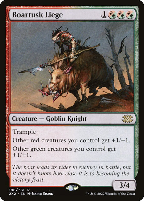Boartusk Liege (186) - Double Masters 2022 (2X2)