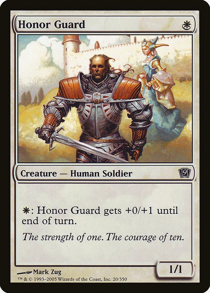Honor Guard (20) - Ninth Edition (9ED)