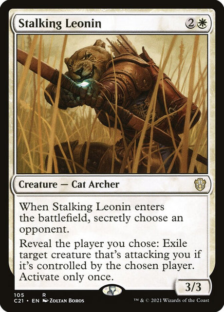 Stalking Leonin (105) - Commander 2021 (C21)