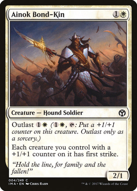 Ainok Bond-Kin (4) - Iconic Masters (IMA)