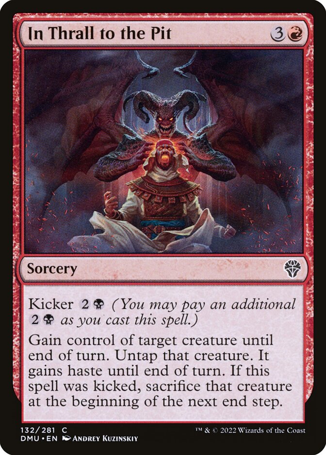 In Thrall to the Pit (132) - Dominaria United (DMU)