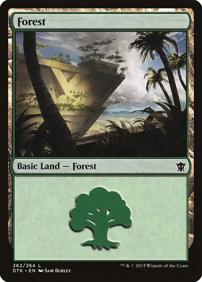 Forest (262) - Dragons of Tarkir (DTK)
