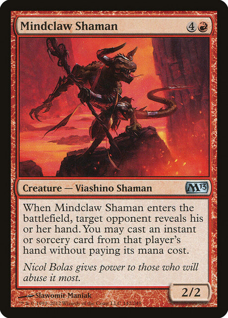 Mindclaw Shaman (142) - Magic 2013 (M13)