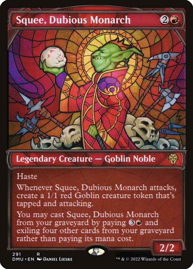 Squee, Dubious Monarch (291) - Dominaria United (DMU)