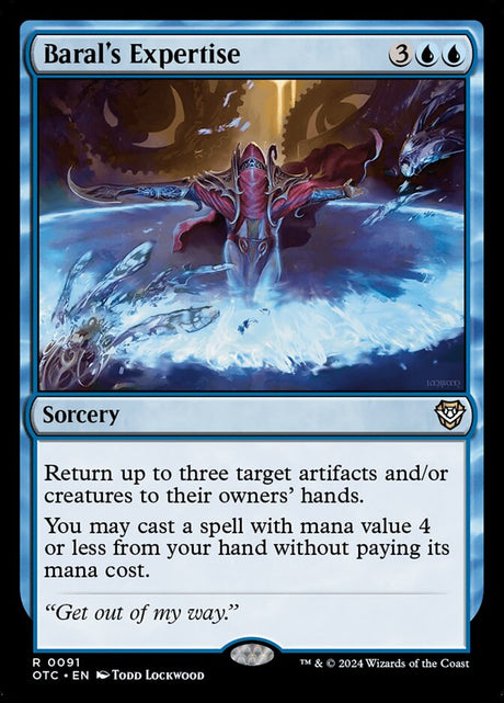 Baral's Expertise (91) - Outlaws of Thunder Junction Commander (OTC)