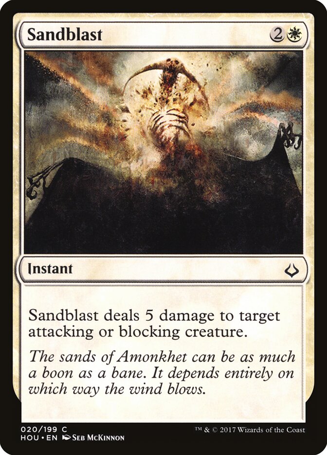 Sandblast (20) - Hour of Devastation (HOU)
