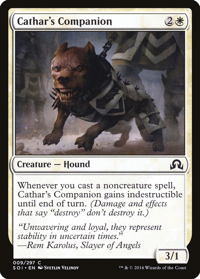 Cathar's Companion (9) - Shadows over Innistrad (SOI)
