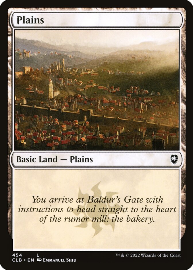 Plains (454) - Commander Legends: Battle for Baldur's Gate (CLB)