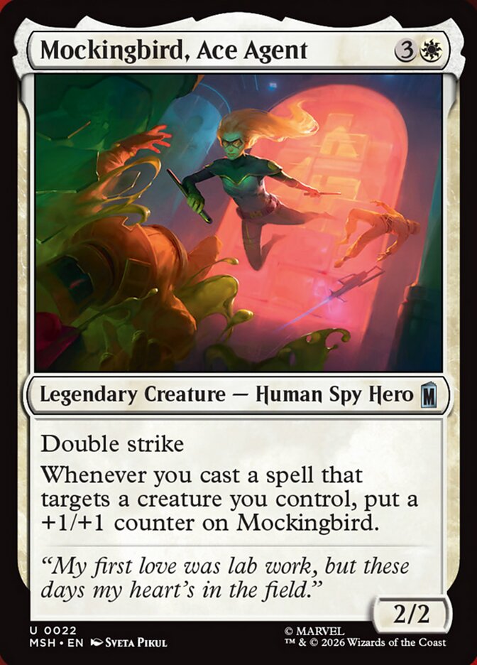 Mockingbird, Ace Agent (22) - Marvel Super Heroes (MSH)