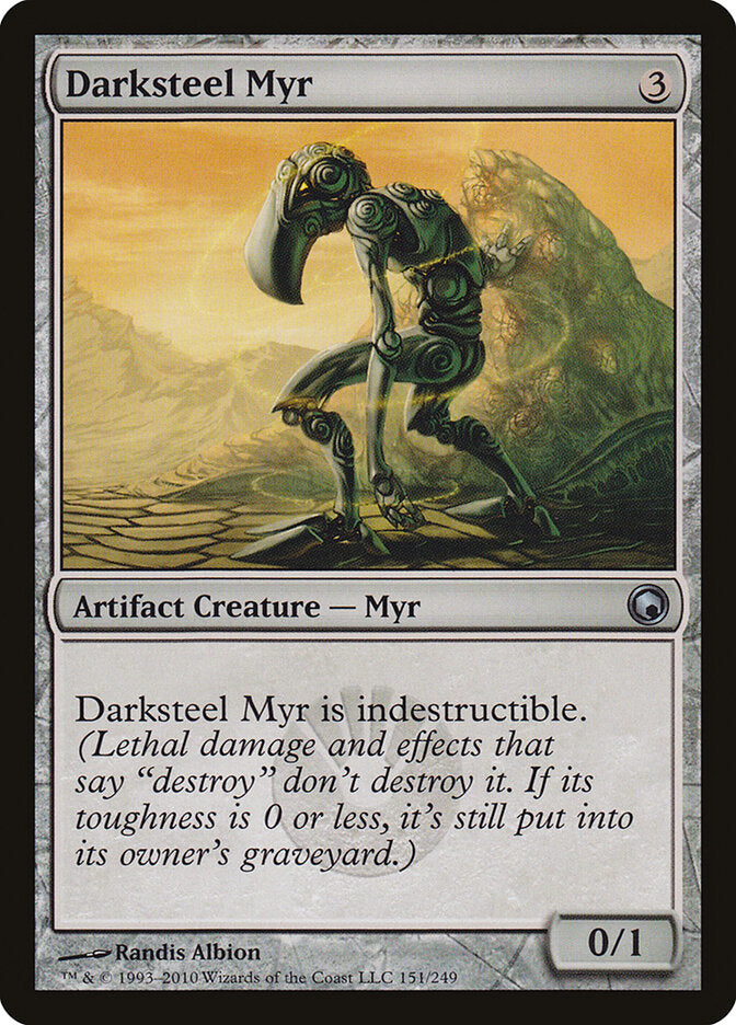 Darksteel Myr (151) - Scars of Mirrodin (SOM)
