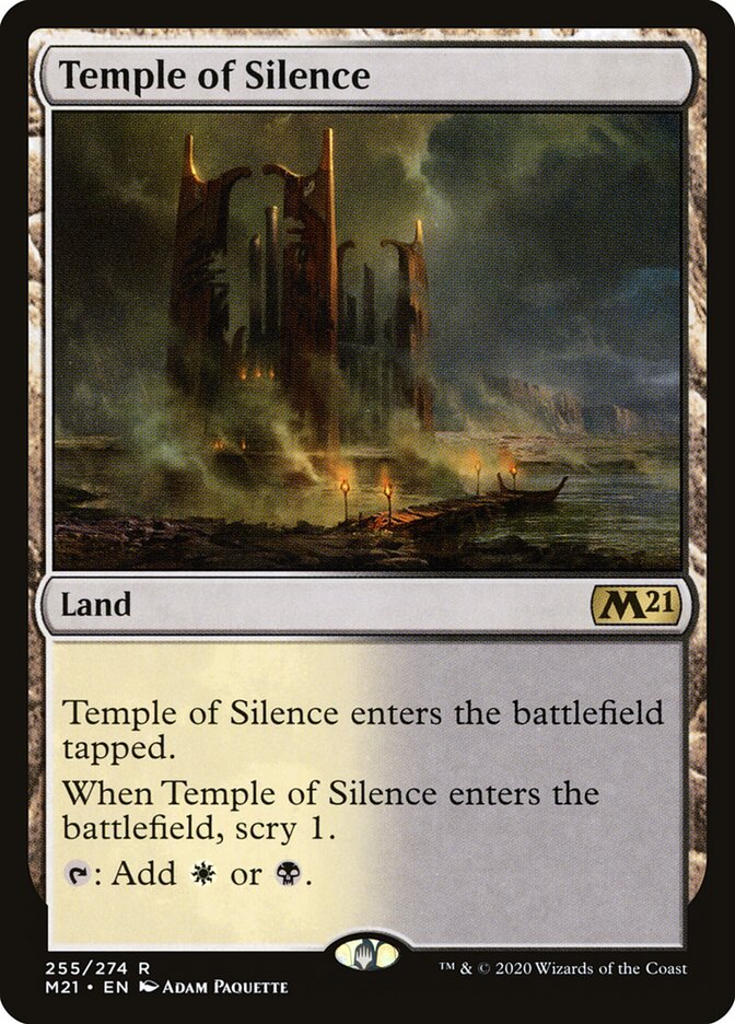 Temple of Silence (255) - Core Set 2021 (M21)