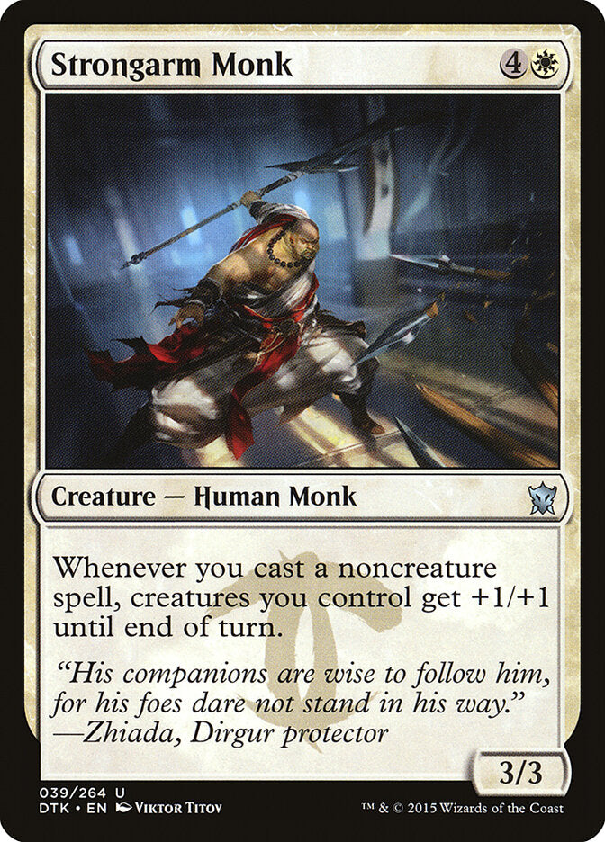 Strongarm Monk (39) - Dragons of Tarkir (DTK)