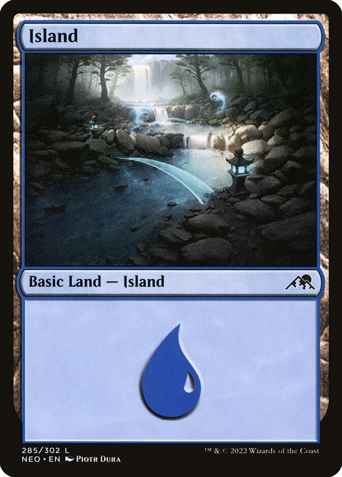 Island (285) - Kamigawa: Neon Dynasty (NEO)
