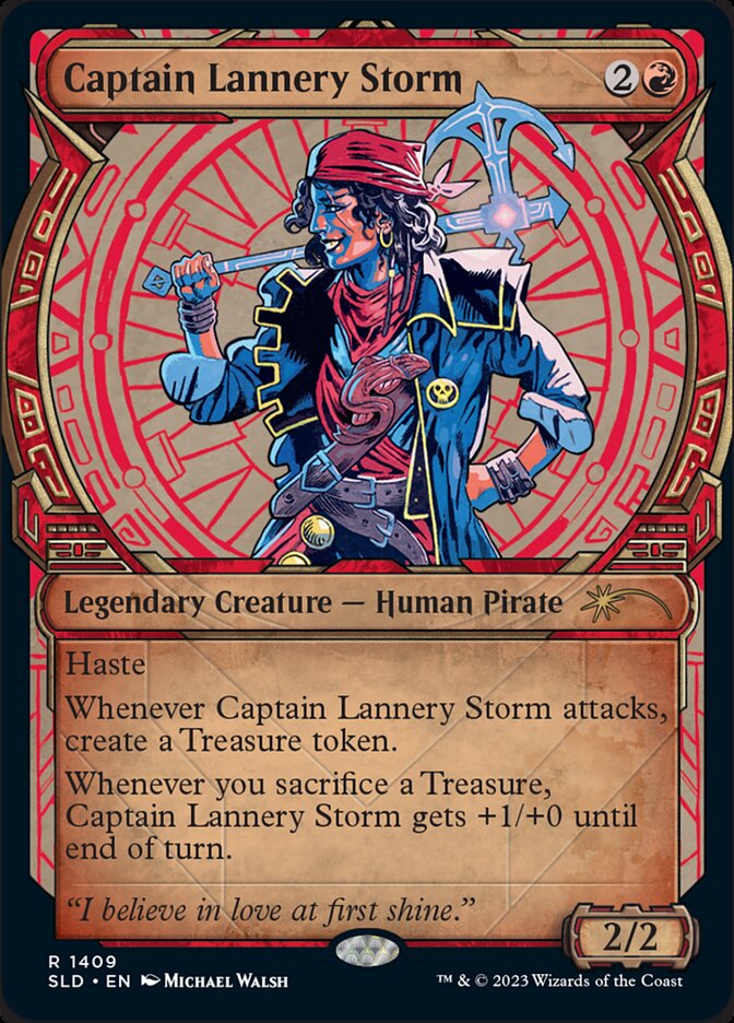Captain Lannery Storm (1409) - Secret Lair Drop (SLD)