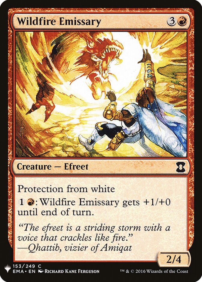Wildfire Emissary (EMA-153) - The List (PLST)