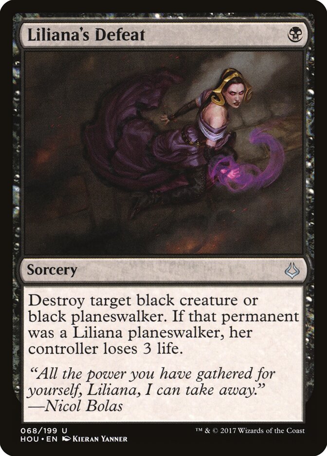Liliana's Defeat (68) - Hour of Devastation (HOU)
