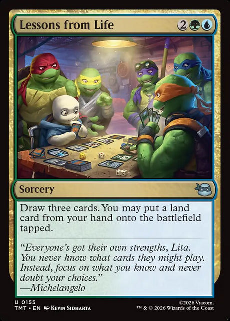 Lessons from Life (155) - Teenage Mutant Ninja Turtles (TMT)