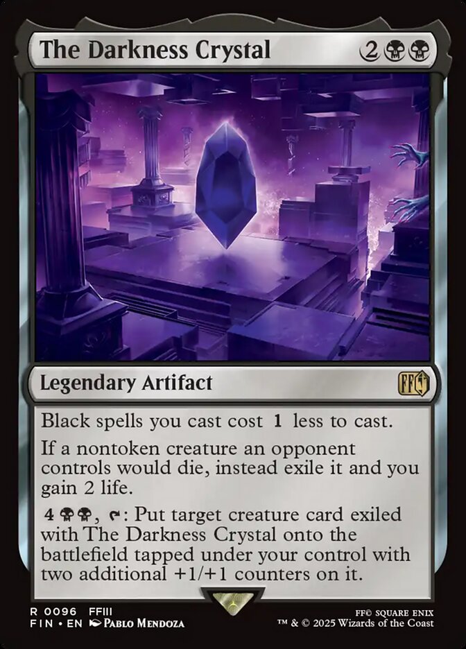 The Darkness Crystal (96) - [Foil] Final Fantasy (FIN)