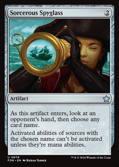 Sorcerous Spyglass (679) - Foundations (FDN)