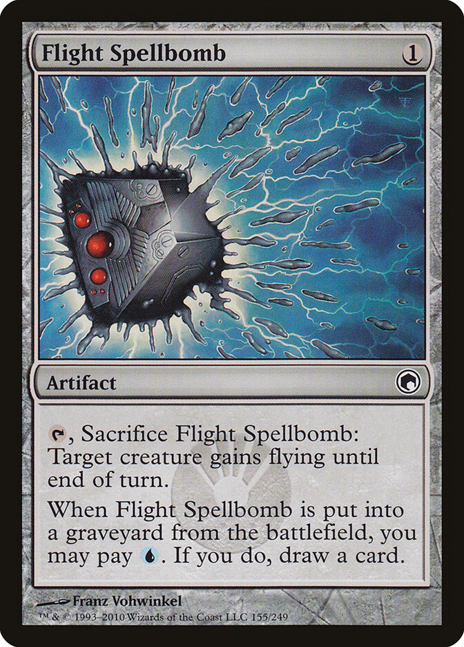 Flight Spellbomb (155) - Scars of Mirrodin (SOM)