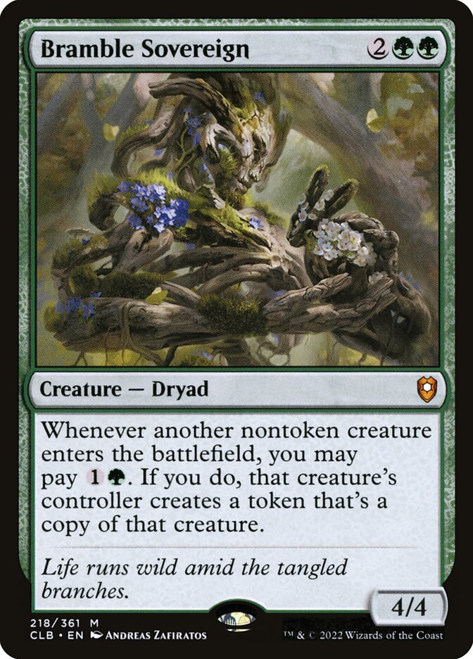 Bramble Sovereign (218) - Commander Legends: Battle for Baldur's Gate (CLB)