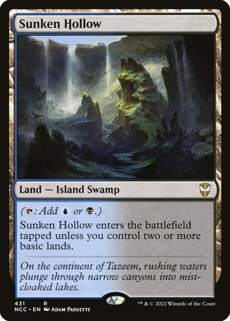 Sunken Hollow (431) - New Capenna Commander (NCC)