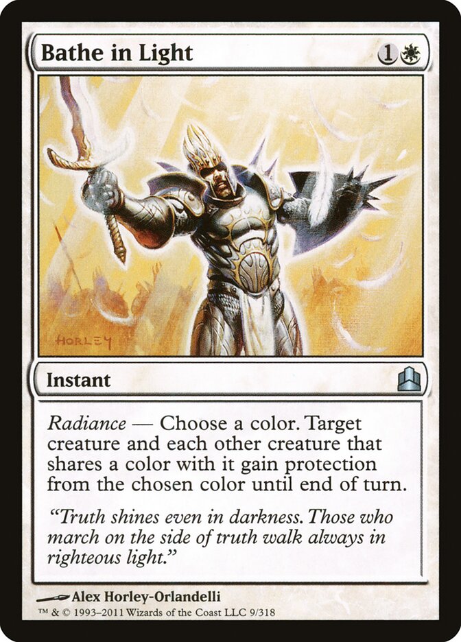 Bathe in Light (9) - Commander 2011 (CMD)