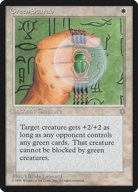 Green Scarab (28) - Ice Age (ICE)