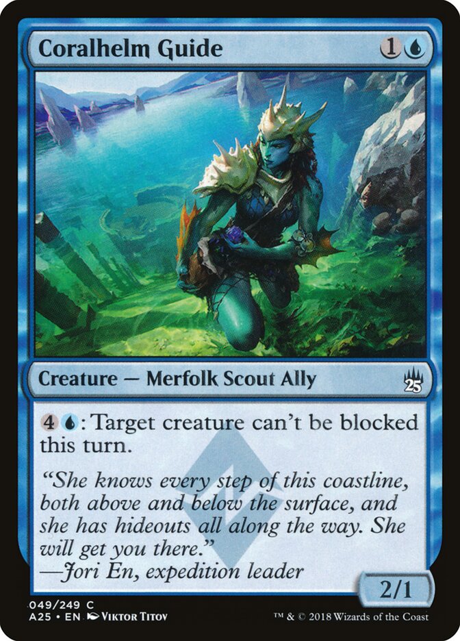 Coralhelm Guide (49) - Masters 25 (A25)