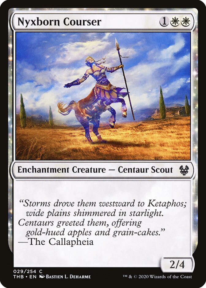 Nyxborn Courser (29) - Theros Beyond Death (THB)