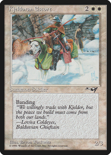 Kjeldoran Escort (7a) - Alliances (ALL)
