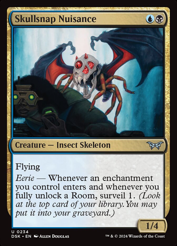 Skullsnap Nuisance - [Foil] Duskmourn: House of Horror (DSK)