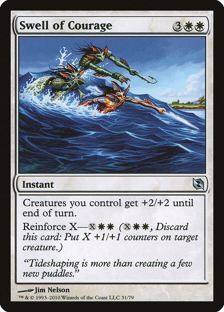 Swell of Courage (31) - Duel Decks: Elspeth vs. Tezzeret (DDF)