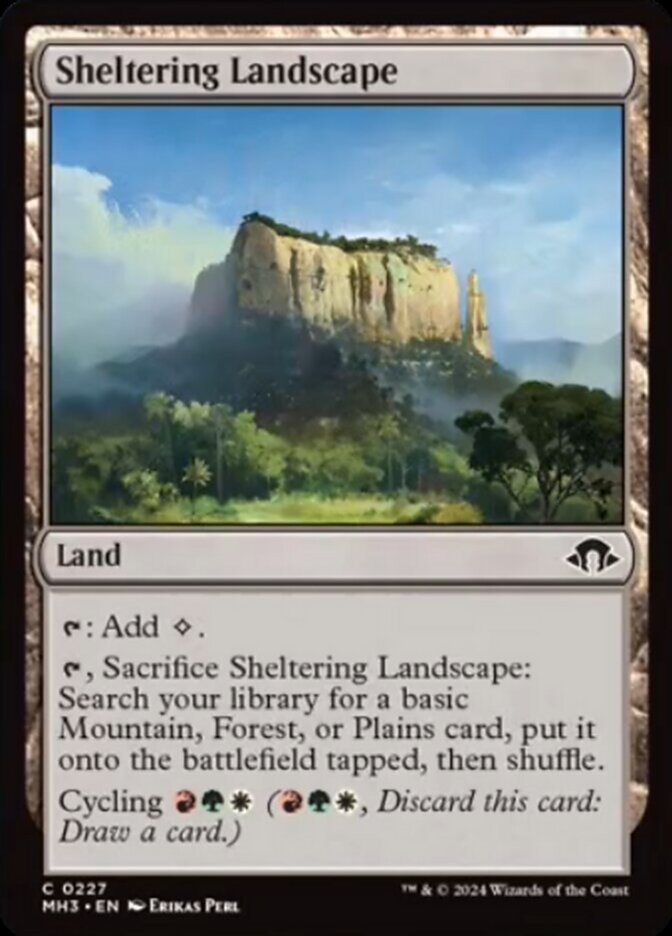 Sheltering Landscape - [Foil] Modern Horizons 3 (MH3)