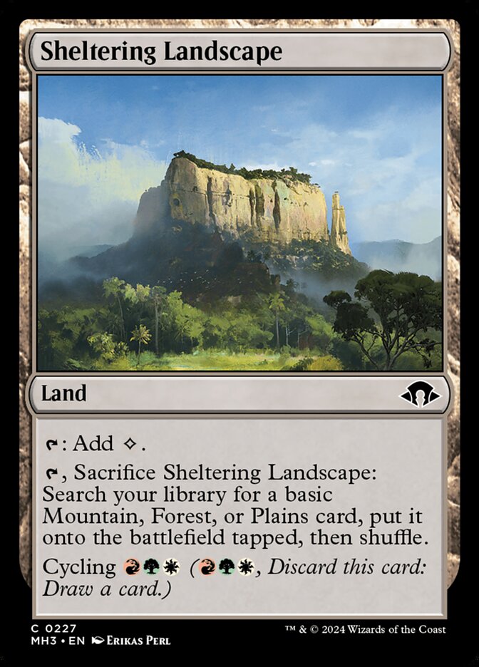 Sheltering Landscape (227) - Modern Horizons 3 (MH3)