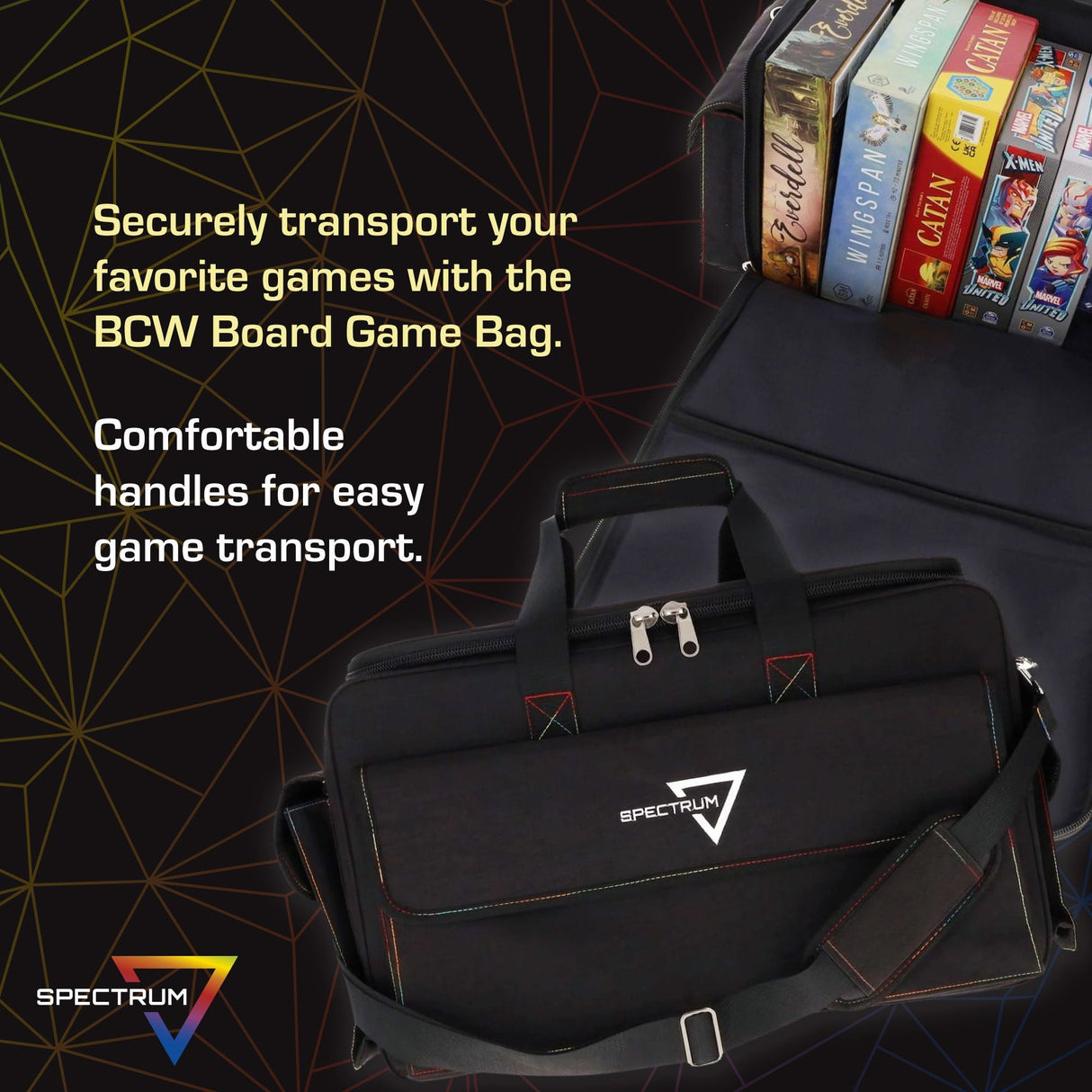 Board Game Bag - Black